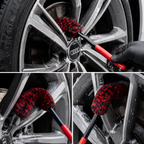 3er Set Felgenbürsten Premium – Wheel Woolies Luxury Plüsch Felgenreinigung