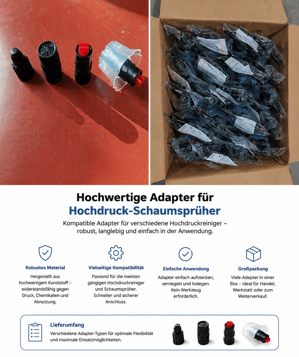 Hochdruck-Schaumsprüher für die Autowäsche