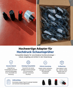 Hochdruck-Schaumsprüher für die Autowäsche