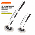 Flexibler Auto-Waschmopp mit Chenille-Borsten