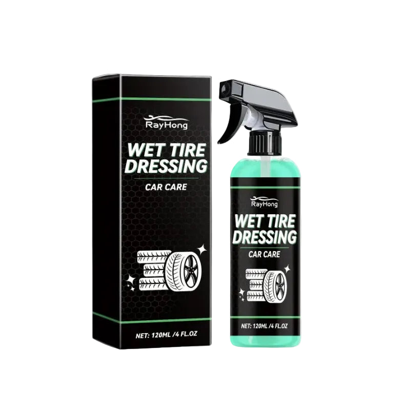 Wet Tire Shine Spray – Reifenglanz & Langzeitschutz 120ml