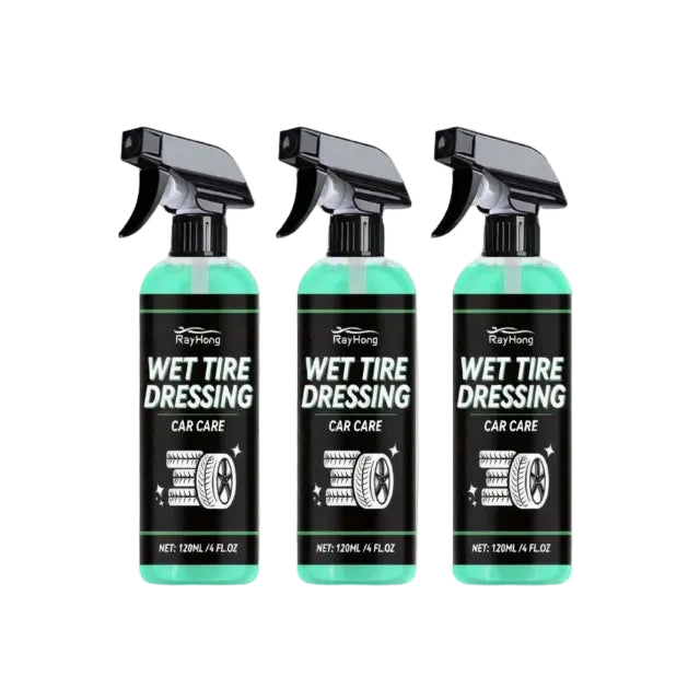Wet Tire Shine Spray – Reifenglanz & Langzeitschutz 120ml