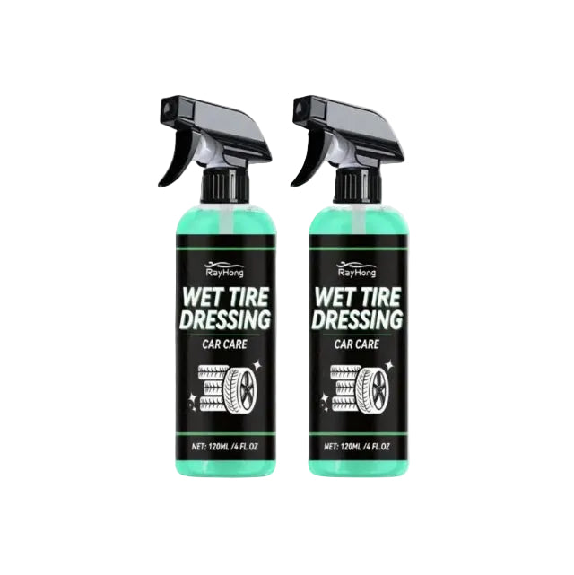 Wet Tire Shine Spray – Reifenglanz & Langzeitschutz 120ml